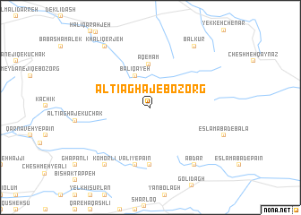map of Āltī Āghāj-e Bozorg