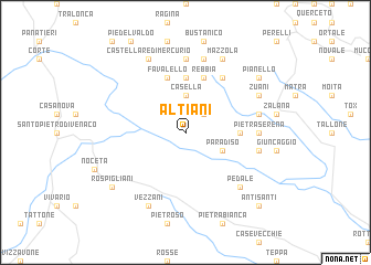 map of Altiani