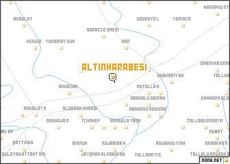 map of Altınharabesi