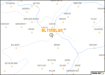 map of Altınoluk