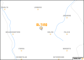 map of Altino