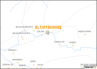map of Āltīn Tokhmāq
