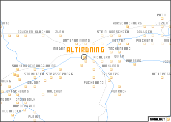 map of Altirdning