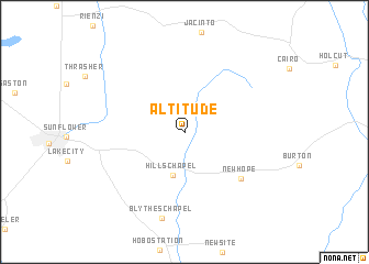 map of Altitude