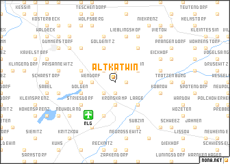 map of Alt Kätwin