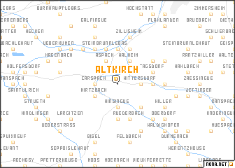 map of Altkirch