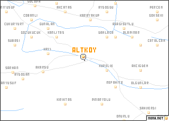 map of Altköy