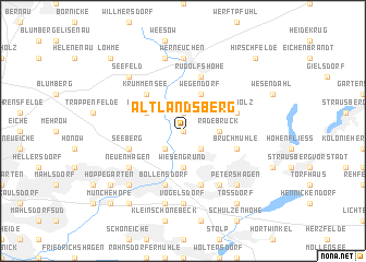 map of Altlandsberg