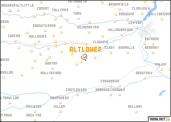 map of Alt Lower