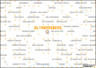 map of Altmannsberg