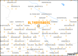 map of Altmannsberg