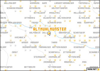 map of Altmühlmünster