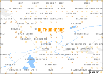 map of Alt Münkeboe