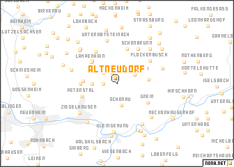 map of Altneudorf