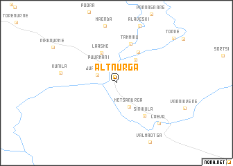 map of Altnurga