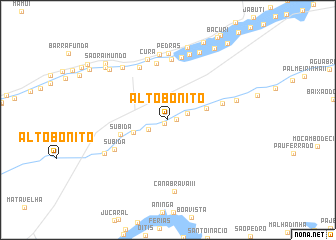 map of Alto Bonito