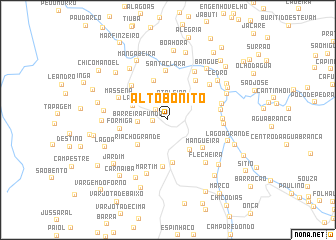 map of Alto Bonito