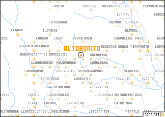 map of Alto Bonito