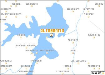 map of Alto Bonito