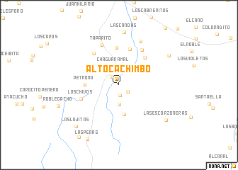 map of Alto Cachimbo