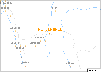 map of Alto Cauale