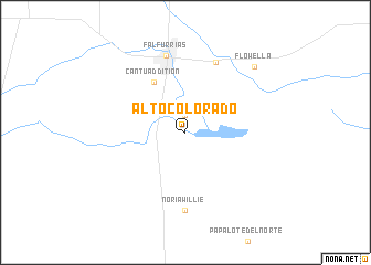 map of Alto Colorado