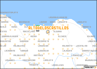 map of Alto de los Castillos