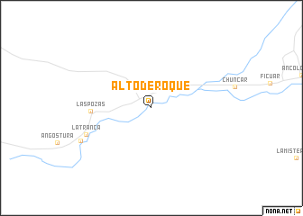 map of Alto de Roque