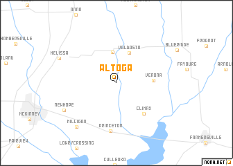 map of Altoga