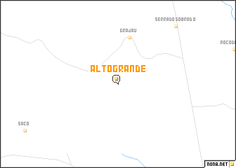 map of Alto Grande