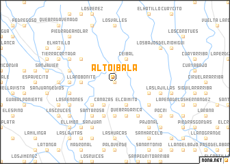 map of Alto Ibalá