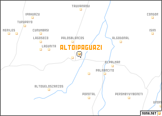 map of Alto Ipaguazi