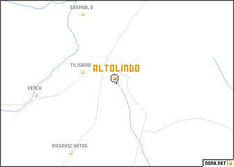 map of Alto Lindo