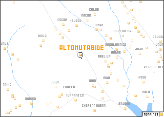 map of Alto Mutabide