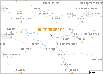 map of Alton Barnes