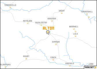 map of Alton