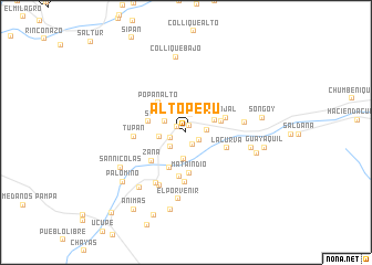 map of Alto Perú