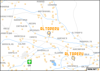 map of Alto Perú