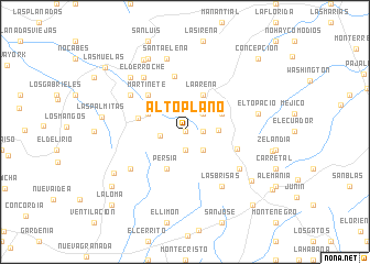 map of Altoplano