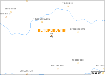 map of Alto Porvenir