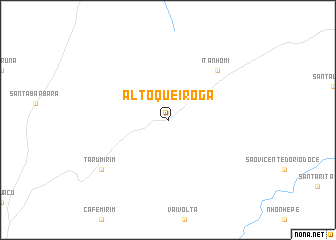 map of Alto Queiroga