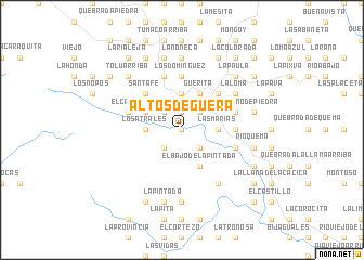 map of Altos de Güera