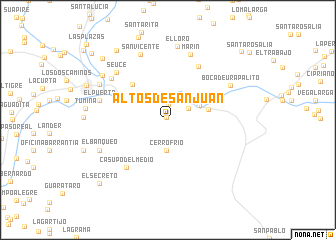 map of Altos de San Juan