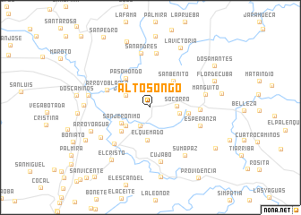 map of Alto Songo