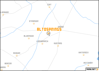 map of Alto Springs