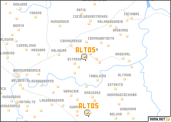 map of Altos