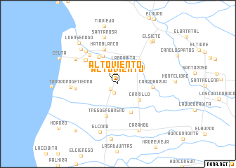 map of Alto Viento
