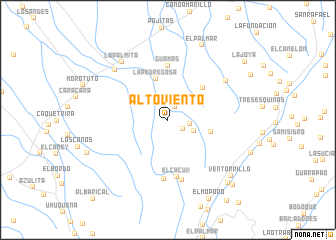 map of Alto Viento