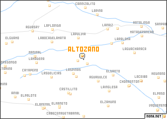 map of Altozano