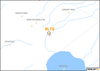 map of Alto